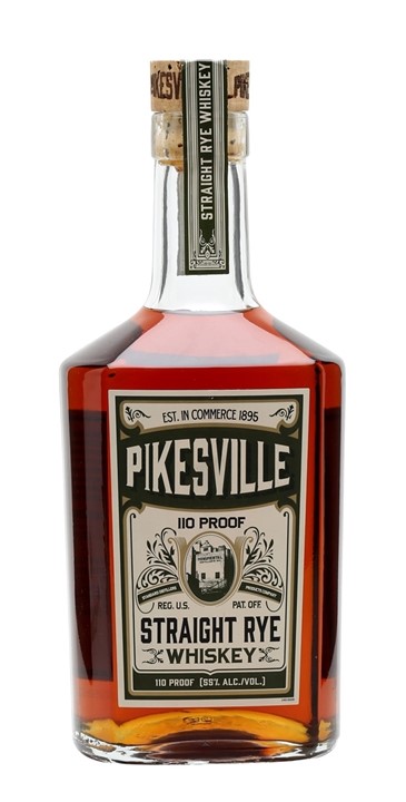 Pikesville Rye Whiskey bottle